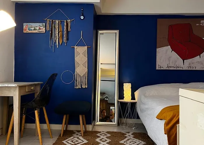 Le Boheme 3 Pieces Jardin Lägenhet Saint-Laurent-du-Var